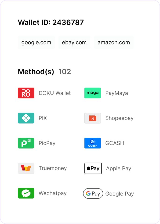 wallet widget